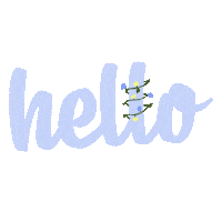 Morning Hello Sticker