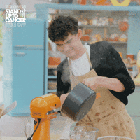 React Baking GIF by The Great British Bake Off