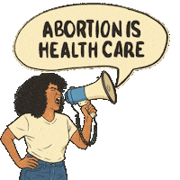 Reproductive Rights Healthcare Sticker by INTO ACTION