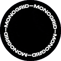 Logo Monogrid Sticker by Digital Interactive Studio