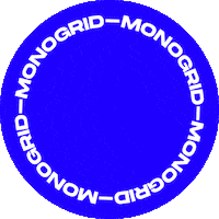 Logo Monogrid Sticker by Digital Interactive Studio
