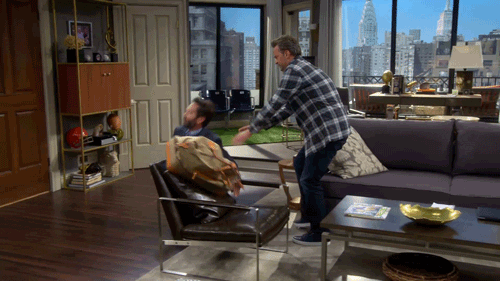 the odd couple fall GIF by CBS