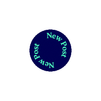 New Post Sticker by Elementor