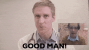 Good Man Doctor GIF by FoilArmsandHog