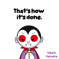 Vampire Mic Drop GIF by VeeFriends