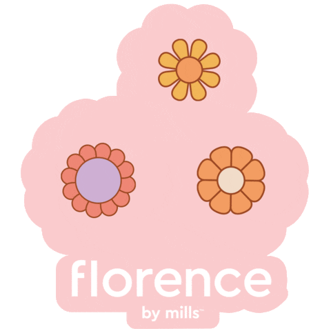 70S Sticker by florence by mills