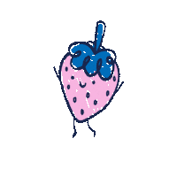 Fruit Strawberry Sticker by Intracto