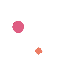 Pink Illustration Sticker