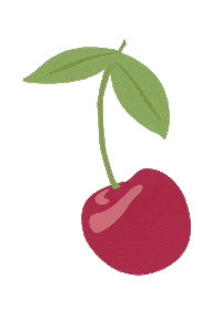Cherry Cherries Sticker by By Lizzie Parra