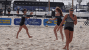 beach volleyball GIF by GreenWave
