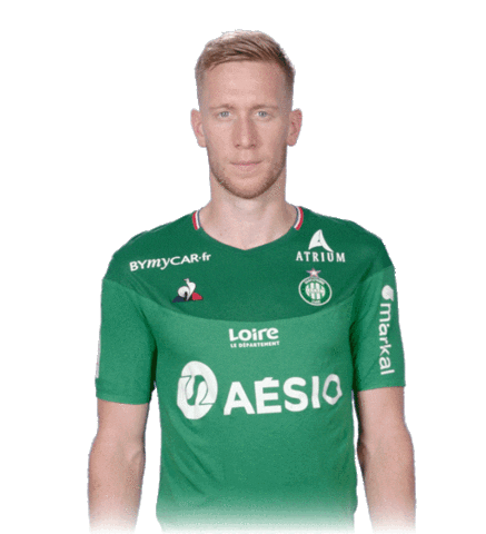 Robert Beric Asse Sticker by AS Saint-Étienne