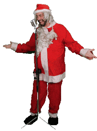 Santa Claus Christmas Sticker by Muyloco