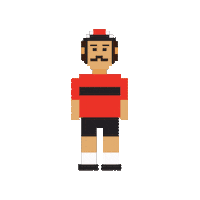 Cyclist Otto Sticker by Cikkel Copenhagen