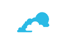 Clouds Picnic In The Park Sticker by Feast Festival