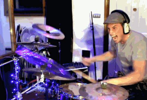 noise smash GIF