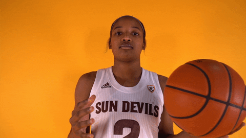 Womens Basketball GIF by Sun Devils