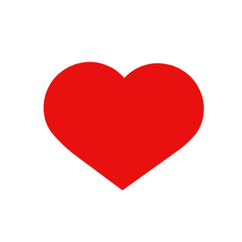 CynthiaLeveneur love heart here amour Sticker