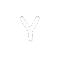 Letter Y Sticker