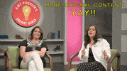 happy megan amram GIF by Amy Poehler's Smart Girls