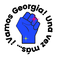 Georgia Mijente Sticker by Casa Blue