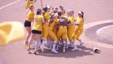 Softball Win GIF by University of Missouri