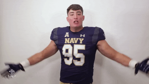 Get Loud Go Navy GIF by Navy Athletics