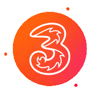 Loop Mobil Sticker by Tre Sverige