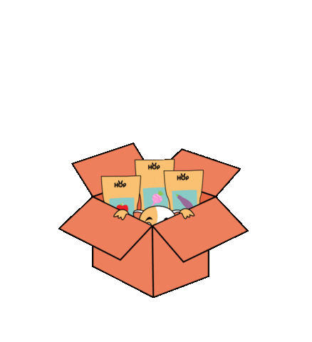 Happy Box Sticker by Hopbox