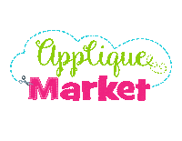 Machine Embroidery Sticker by Applique Market