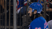 Hockey Smile GIF by New York Rangers