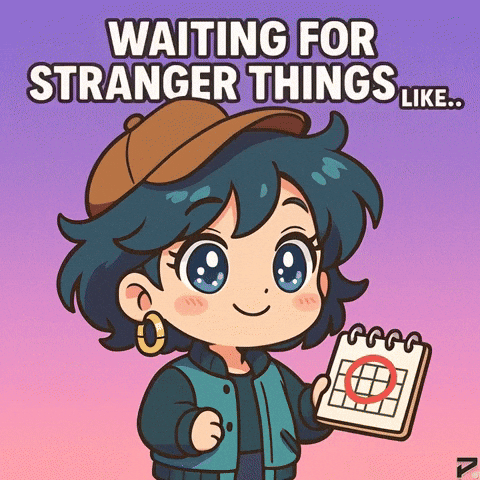 Stranger Things Waiting GIF by Persona