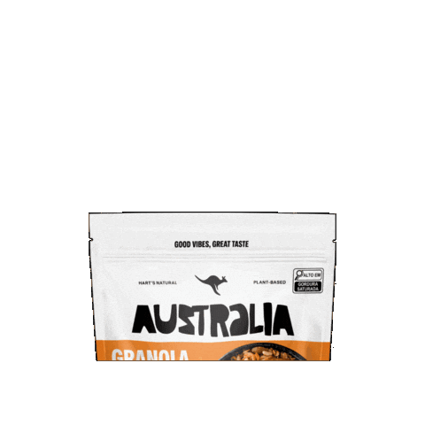 Australia Nuts Sticker by Harts Natural