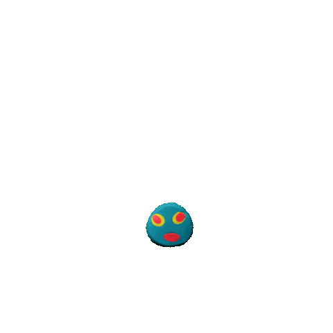 J0e_Eckw0rth face time blue face bubble head Sticker