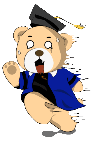 Teddybear Trevi Sticker by gabung_binus