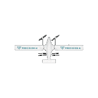 PrecisionAI agriculture drones spray drone precision agriculture Sticker
