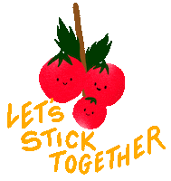 Friends Love Sticker by The Good Type Co