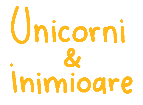 Andreeaillustration Unicorni Sticker
