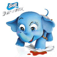 kimberly clark wink Sticker by ScottLAO