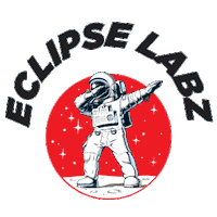eclipselabz eclipse spaceman labs supps Sticker
