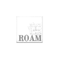 Roam Sticker by Captured Travel