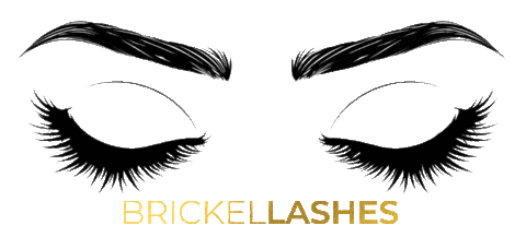 Brickellashes giphyupload lashes brickell lashes extensions Sticker