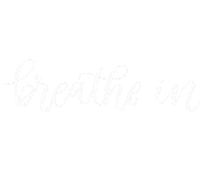 Breathe In Breathe Out Yoga Sticker