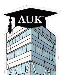 University Graduation Sticker by AUK