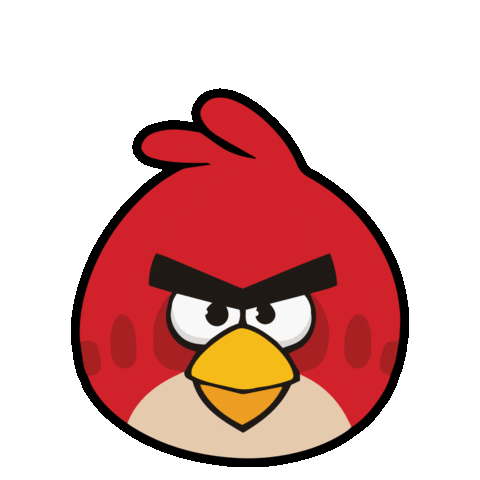 angry birds animation STICKER by imoji