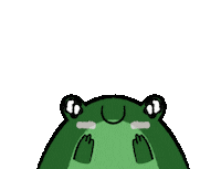 Heymamashop froggy happy cry teary eyed heymama Sticker