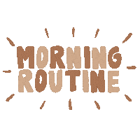 Morning Routine Sticker by West Nutrition Co