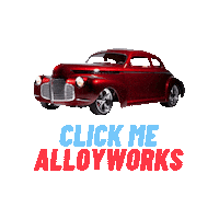 American Car Sticker by Alloyworks