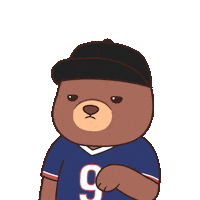 Super Bowl Football Sticker by BEARISH