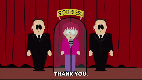 speaking kathie lee GIF by South Park 