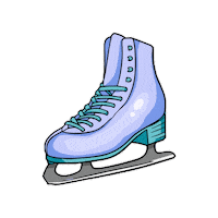 Ice Skate Sticker by adultsskatetoo